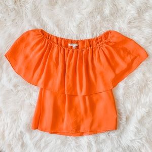 Rebecca Minkoff Off the Shoulder top